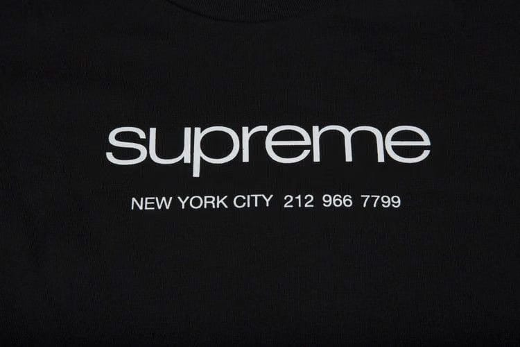 Supreme Shop T-Shirt Black
