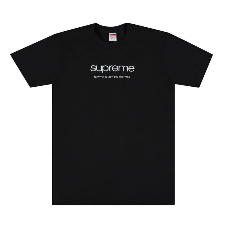 Supreme Shop T-Shirt Black