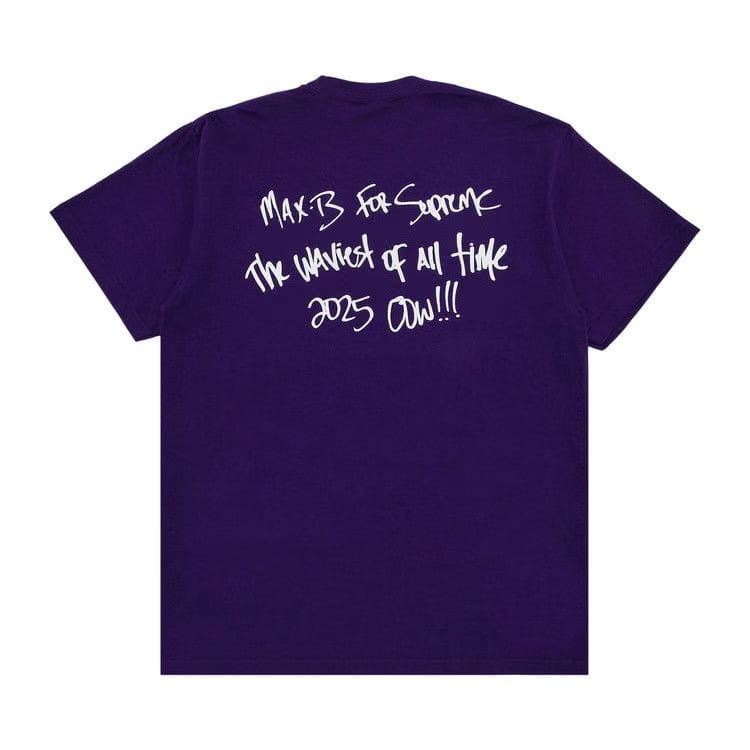 Supreme Max B T-Shirt Purple
