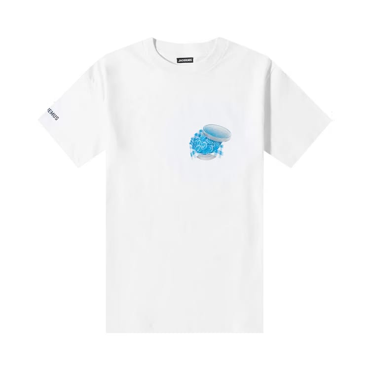 Jacquemus Le T-Shirt Bonbon White