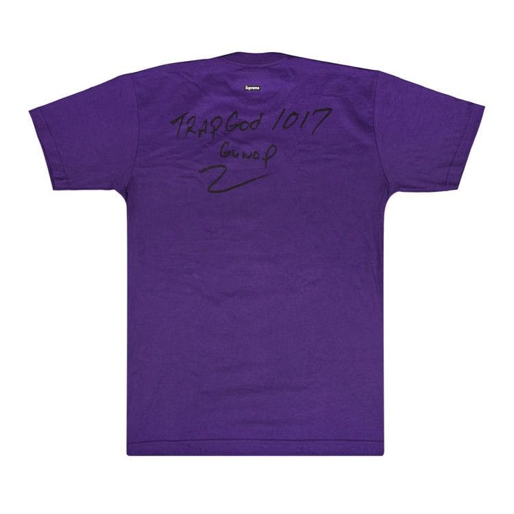 Supreme Gucci Mane T-Shirt Purple