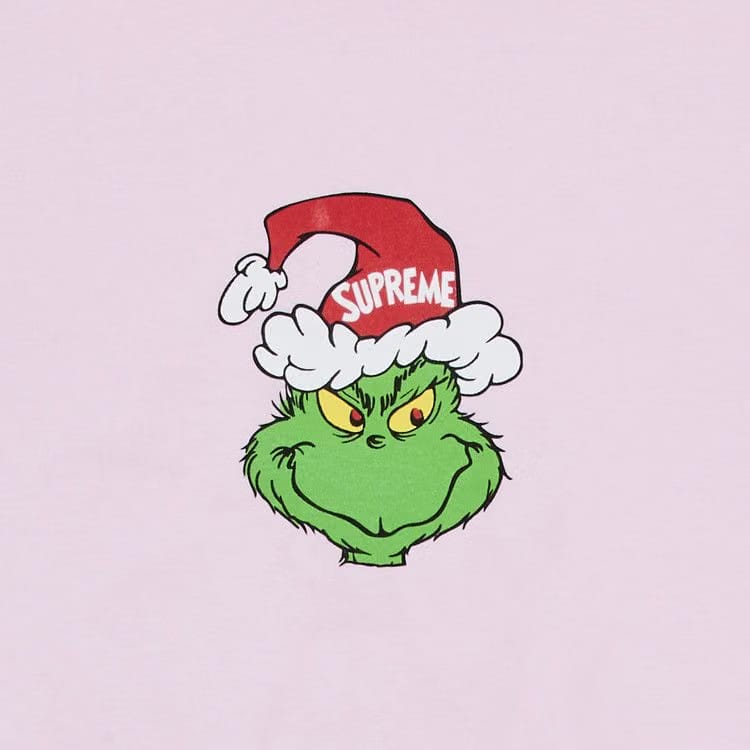 Supreme Grinch T-Shirt Light Pink