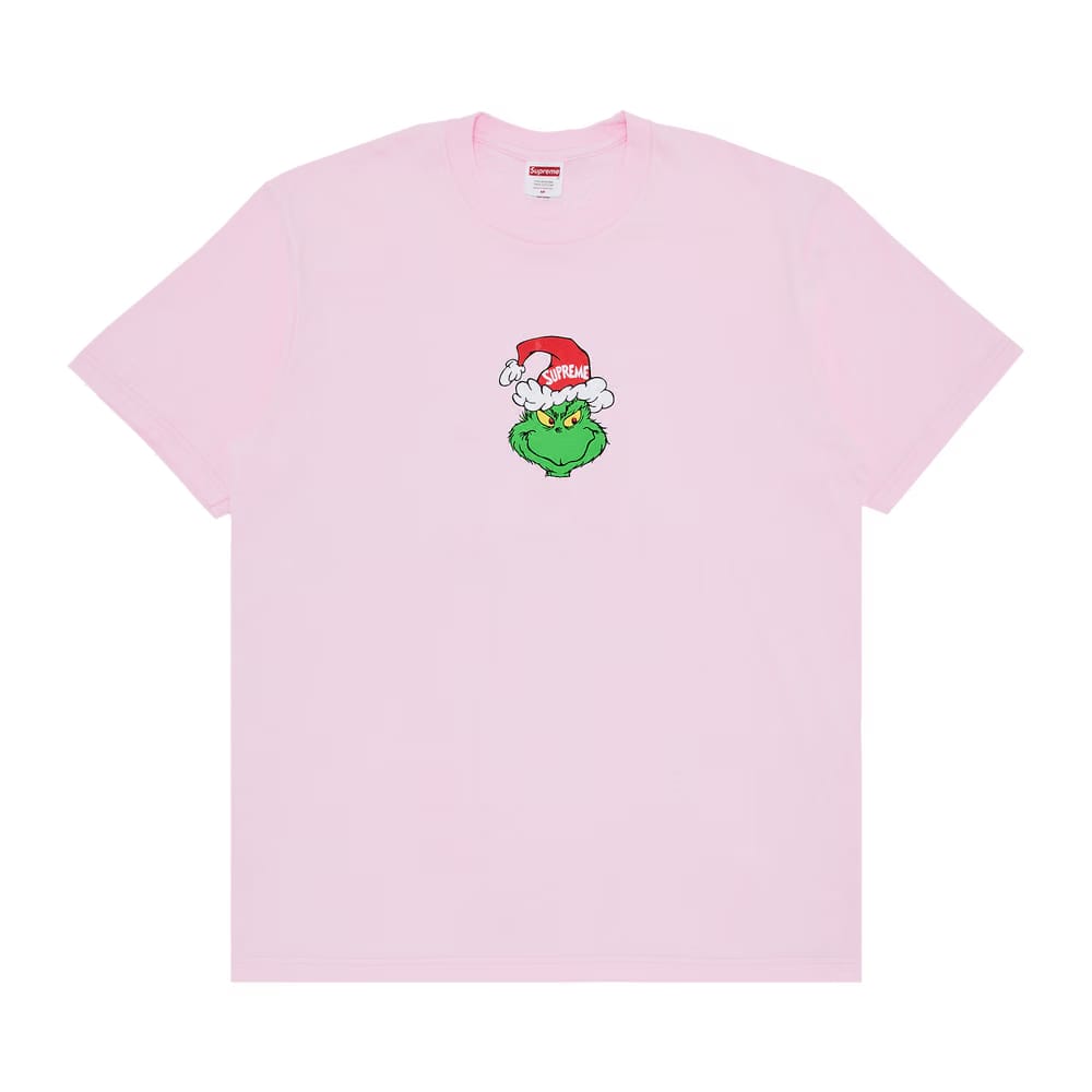 Supreme Grinch T-Shirt Light Pink