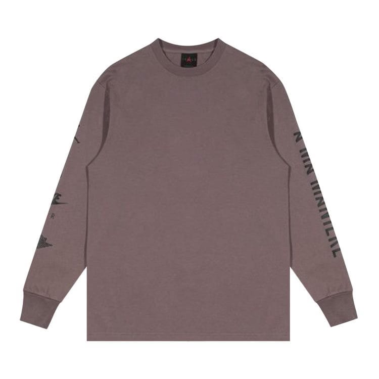 Air Jordan x A Ma Maniére Long-Sleeve T‑Shirt Clay