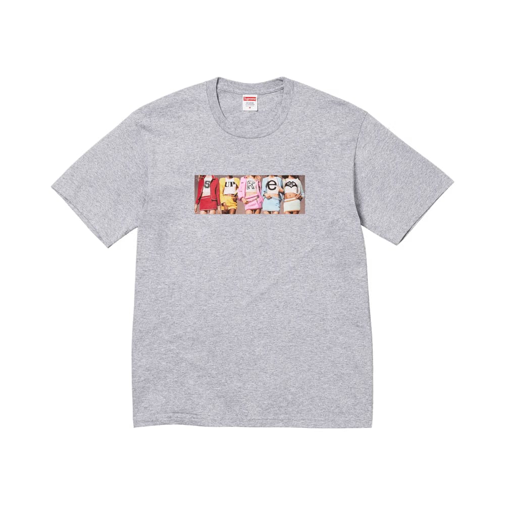 Supreme Girls T-Shirt Heather Grey
