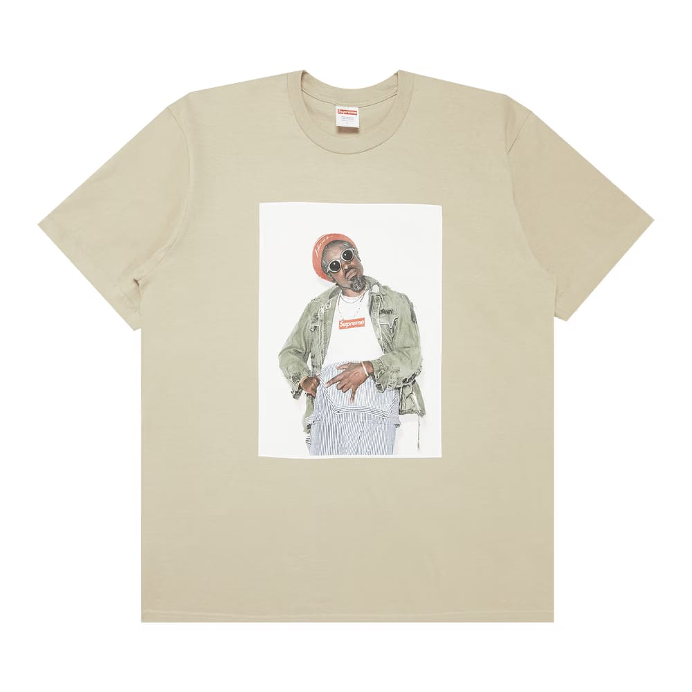 Supreme André 3000 T-Shirt Stone
