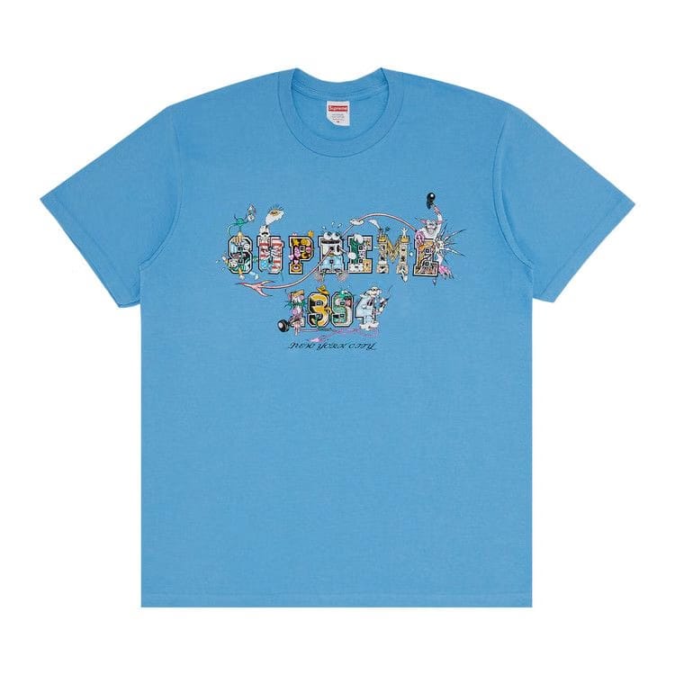 Supreme Varsity T-Shirt Bright Blue