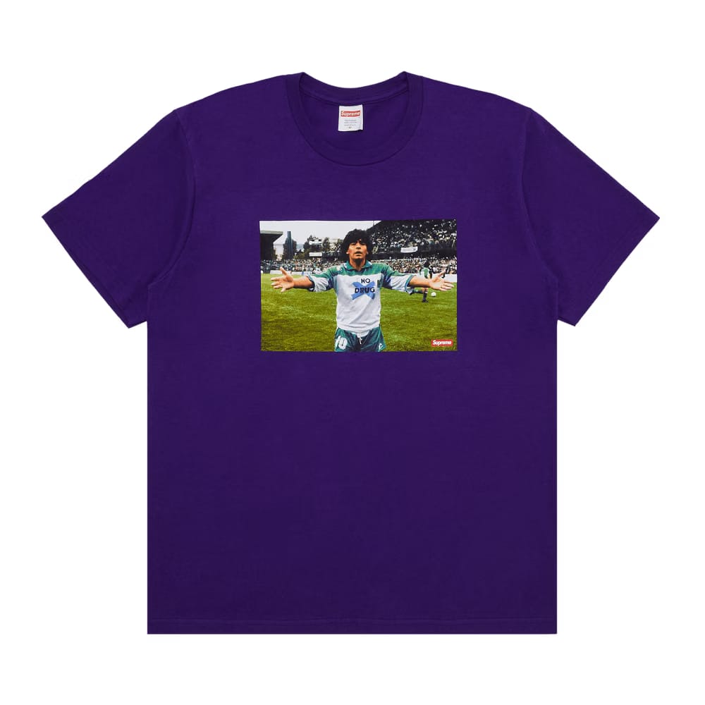 Supreme Maradona T-Shirt Purple
