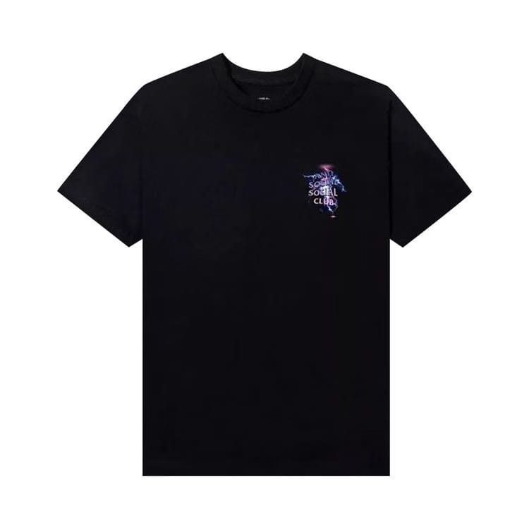 Anti Social Social Club Bolt From The Blue T-Shirt Black