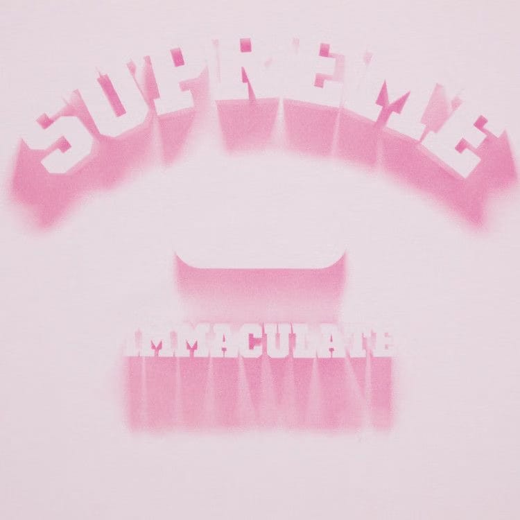 Supreme Shadow T-Shirt Light Pink