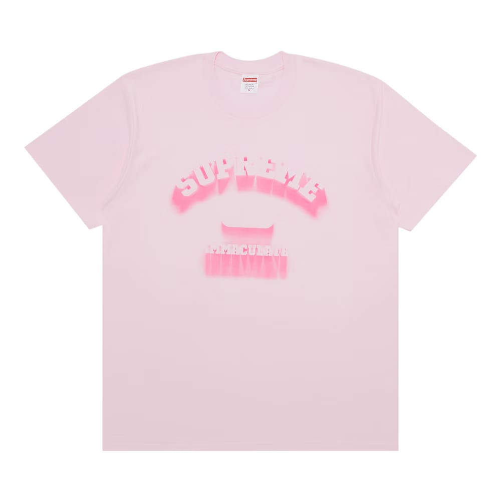 Supreme Shadow T-Shirt Light Pink