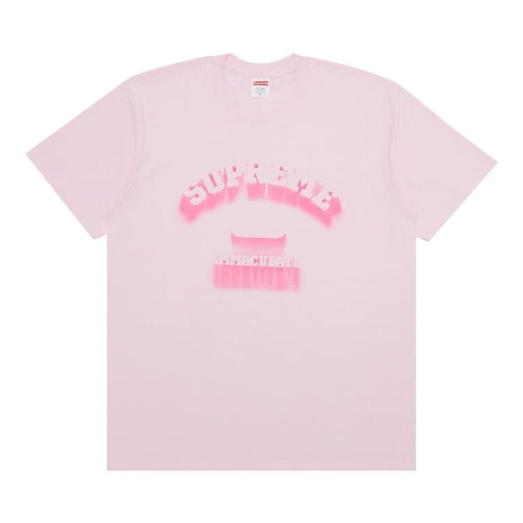 Supreme Shadow T-Shirt Light Pink