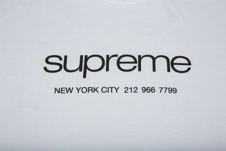 Supreme Shop T-Shirt White