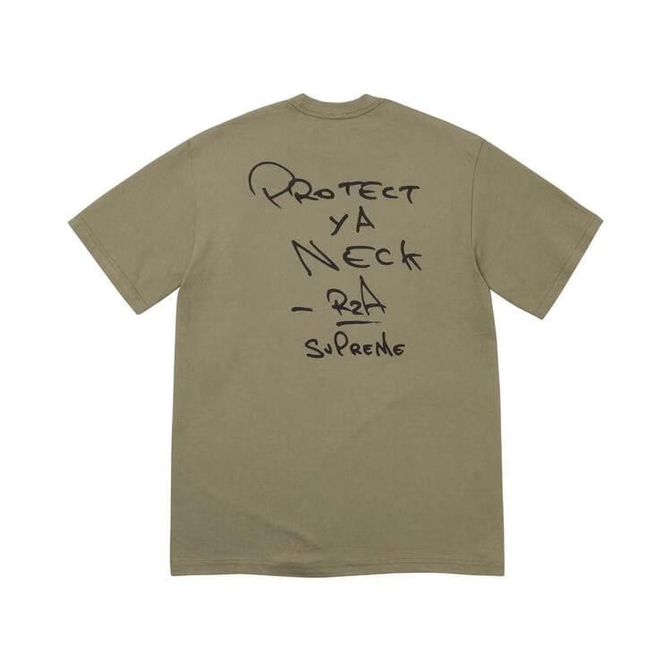 Supreme x Wu-Tang Clan Rza T-Shirt Light Olive