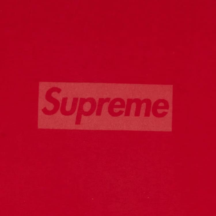 Supreme Tonal Box Logo T-Shirt Red