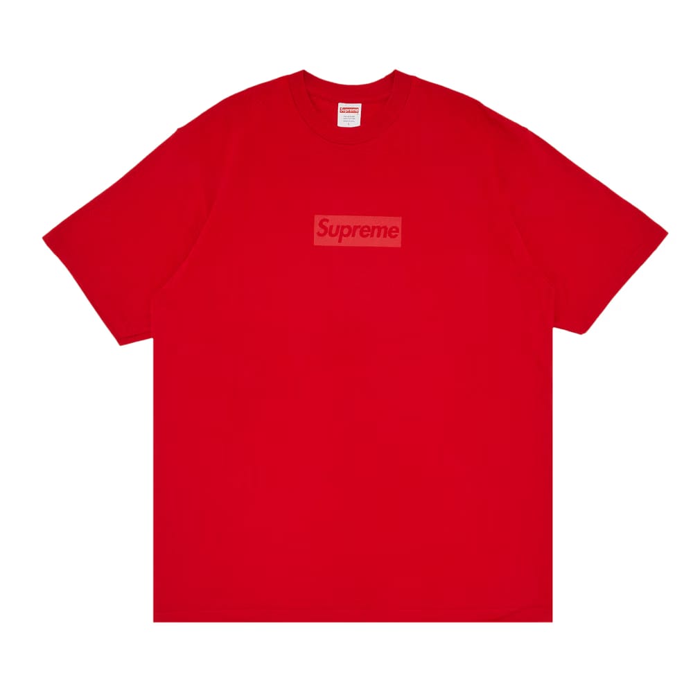 Supreme Tonal Box Logo T-Shirt Red