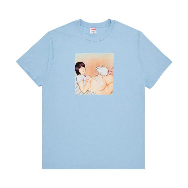 Supreme Mouse T-Shirt Powder Blue