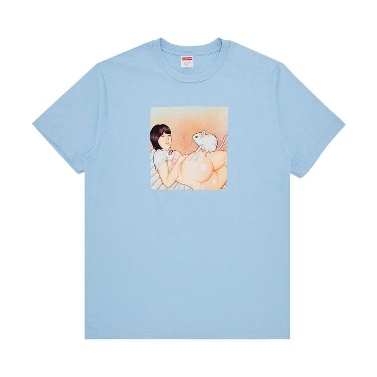 Supreme Mouse T-Shirt Powder Blue