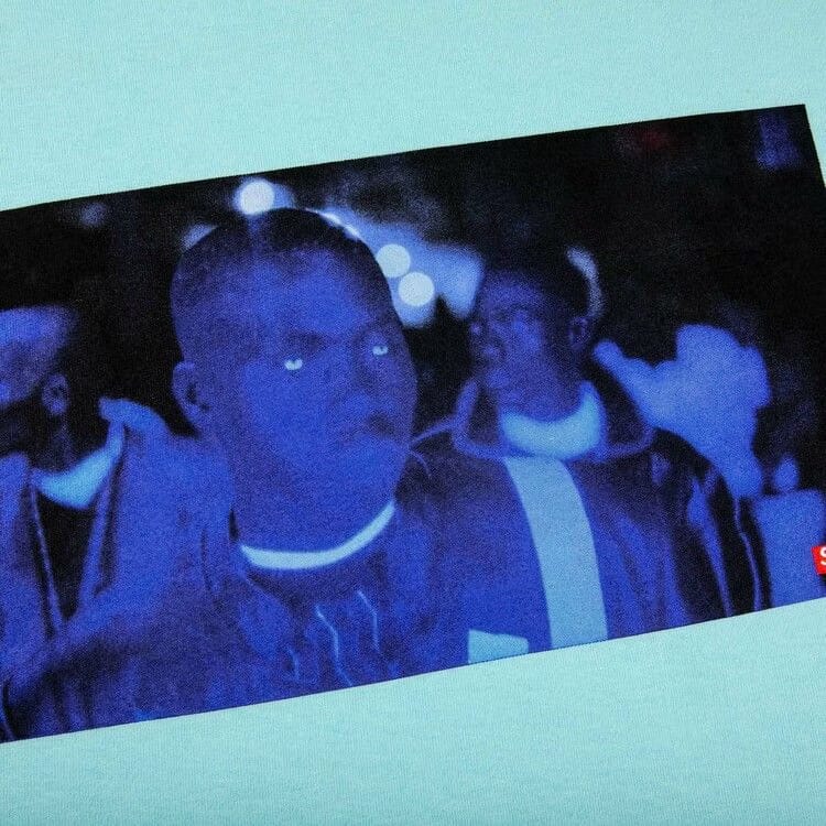 Supreme America Eats Its Young T-Shirt Turquoise