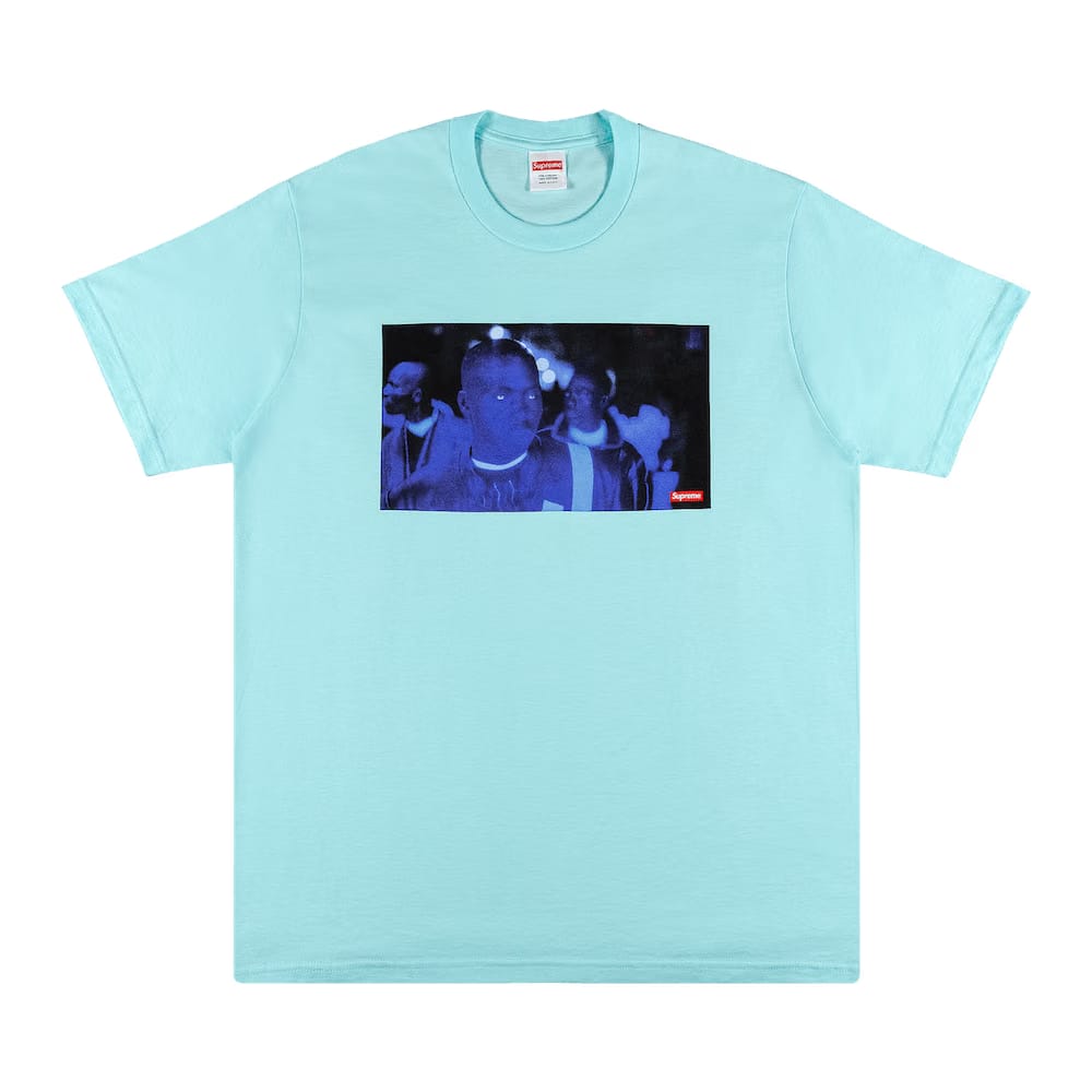 Supreme America Eats Its Young T-Shirt Turquoise