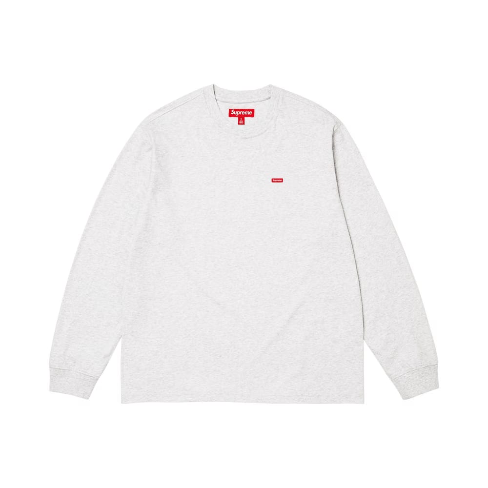 Supreme Small Box Long-Sleeve T-Shirt Ash Grey