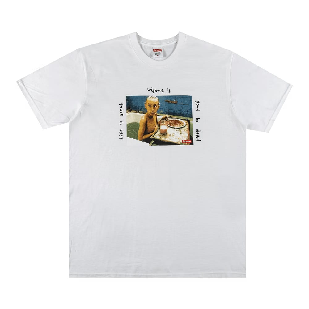 Supreme Gummo Bathtub T-Shirt White