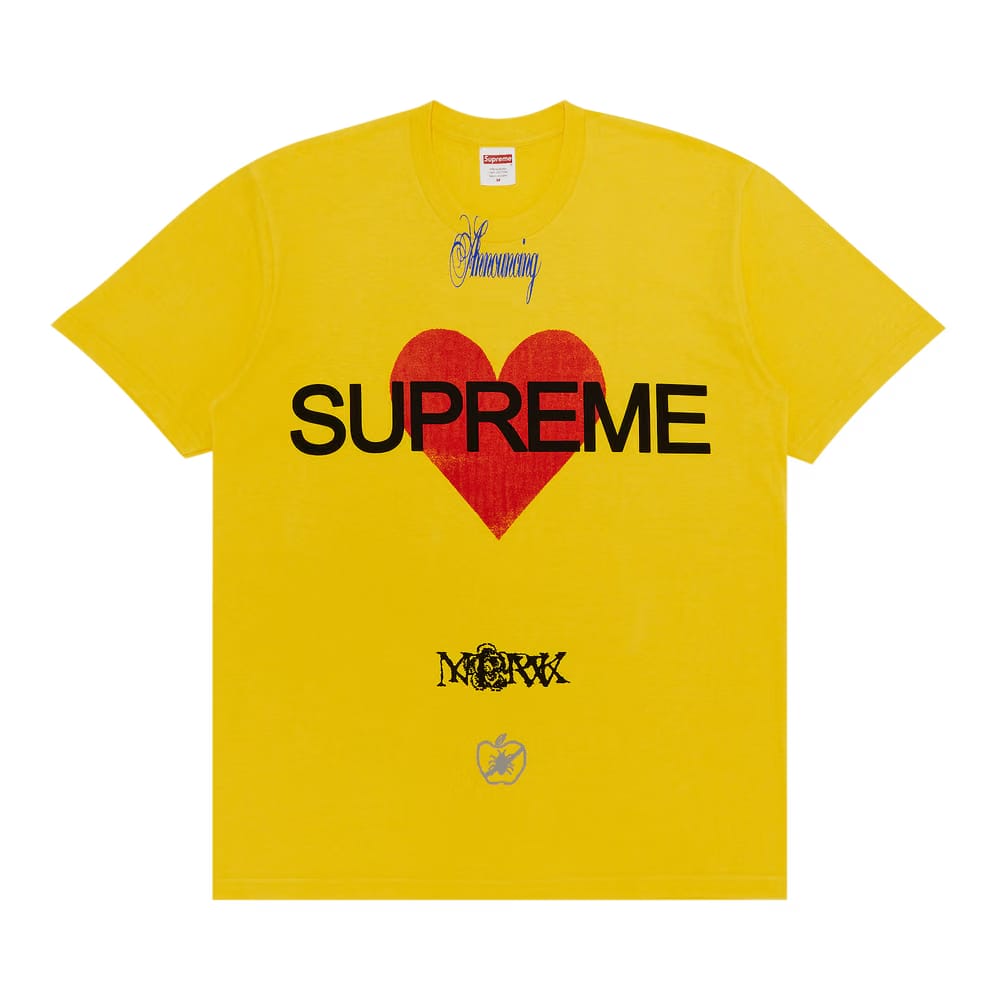 Supreme Announcing T-Shirt Yellow