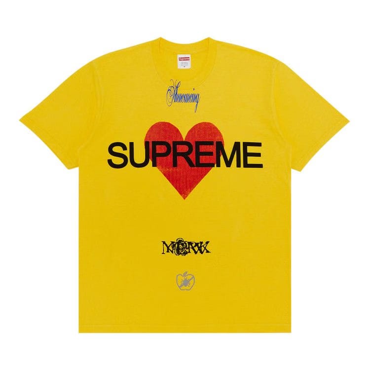 Supreme Announcing T-Shirt Yellow