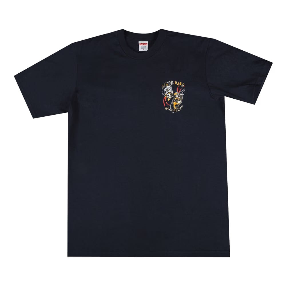 Supreme Laugh Now T-Shirt Navy
