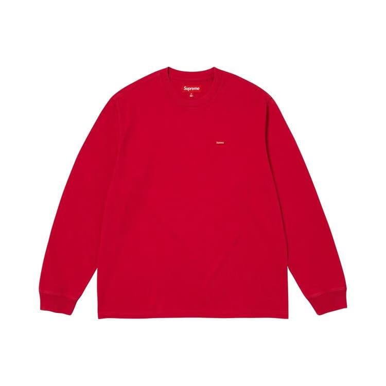 Supreme Small Box Long-Sleeve T-Shirt Dark Red