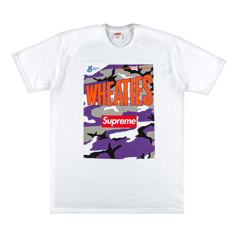 Supreme x Wheaties T-Shirt White