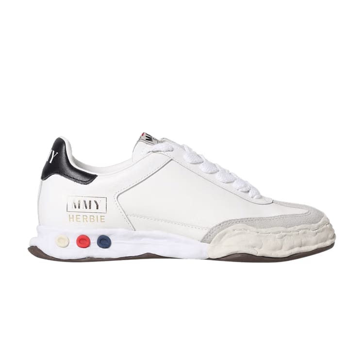 Maison Mihara Yasuhiro Herbie OG Sole Leather Low White
