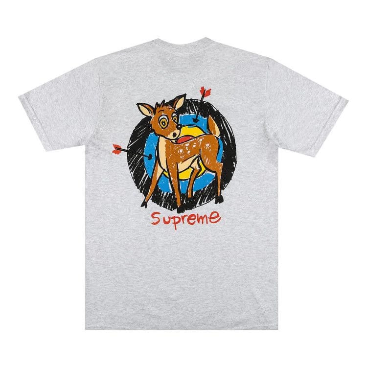 Supreme Deer T-Shirt Ash Grey
