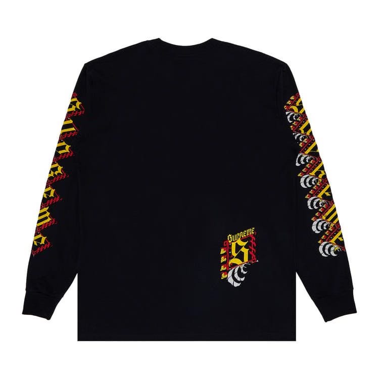 Supreme Strawberries Long-Sleeve T-Shirt Navy