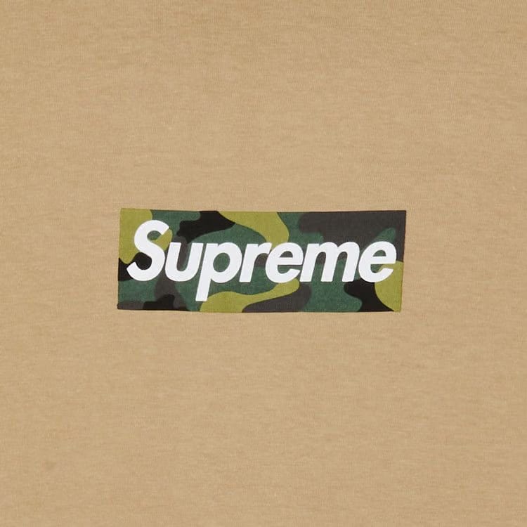 Supreme Box Logo T-Shirt Khaki