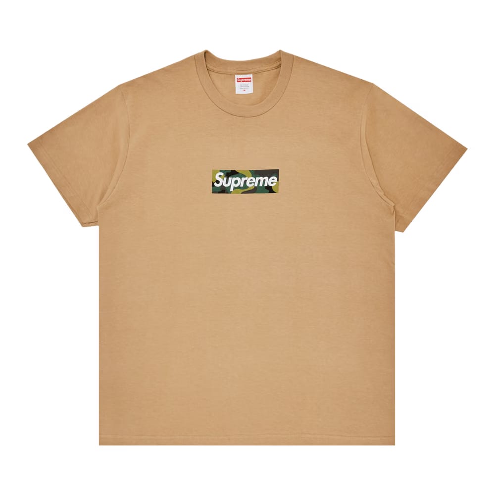 Supreme Box Logo T-Shirt Khaki