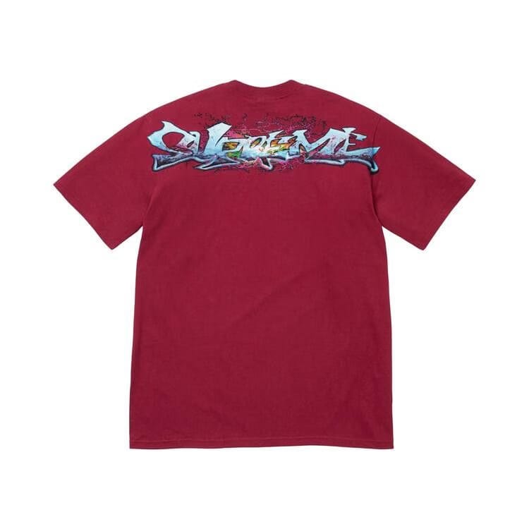 Supreme Tag T-Shirt Cardinal