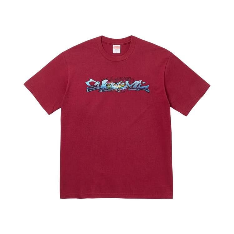 Supreme Tag T-Shirt Cardinal