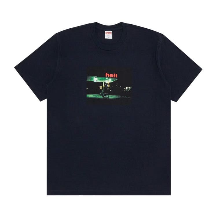 Supreme Hell T-Shirt Navy