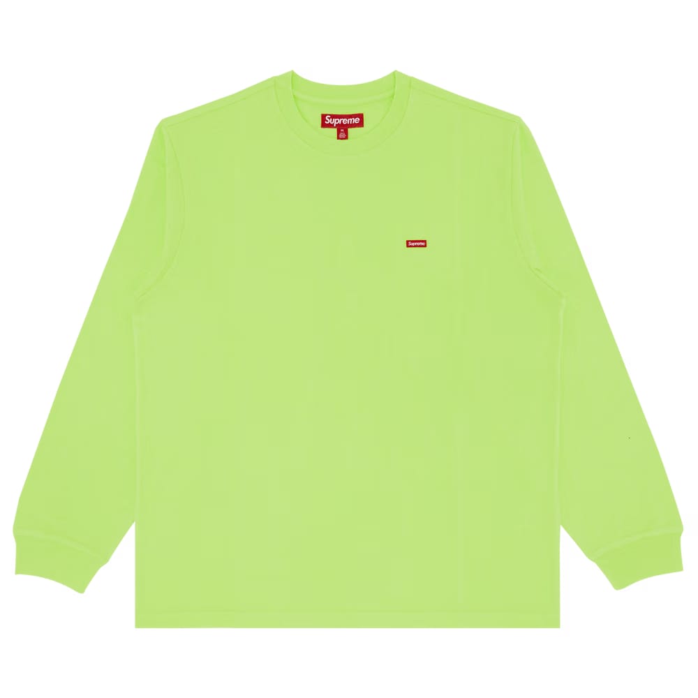 Supreme Small Box Long-Sleeve T-Shirt Bright Green
