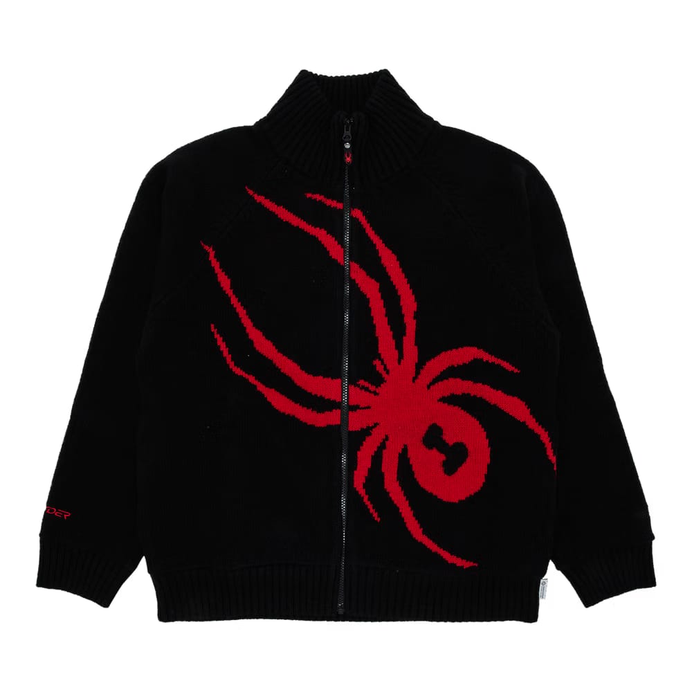 Supreme x Spyder WINDSTOPPER Zip Up Sweater Black