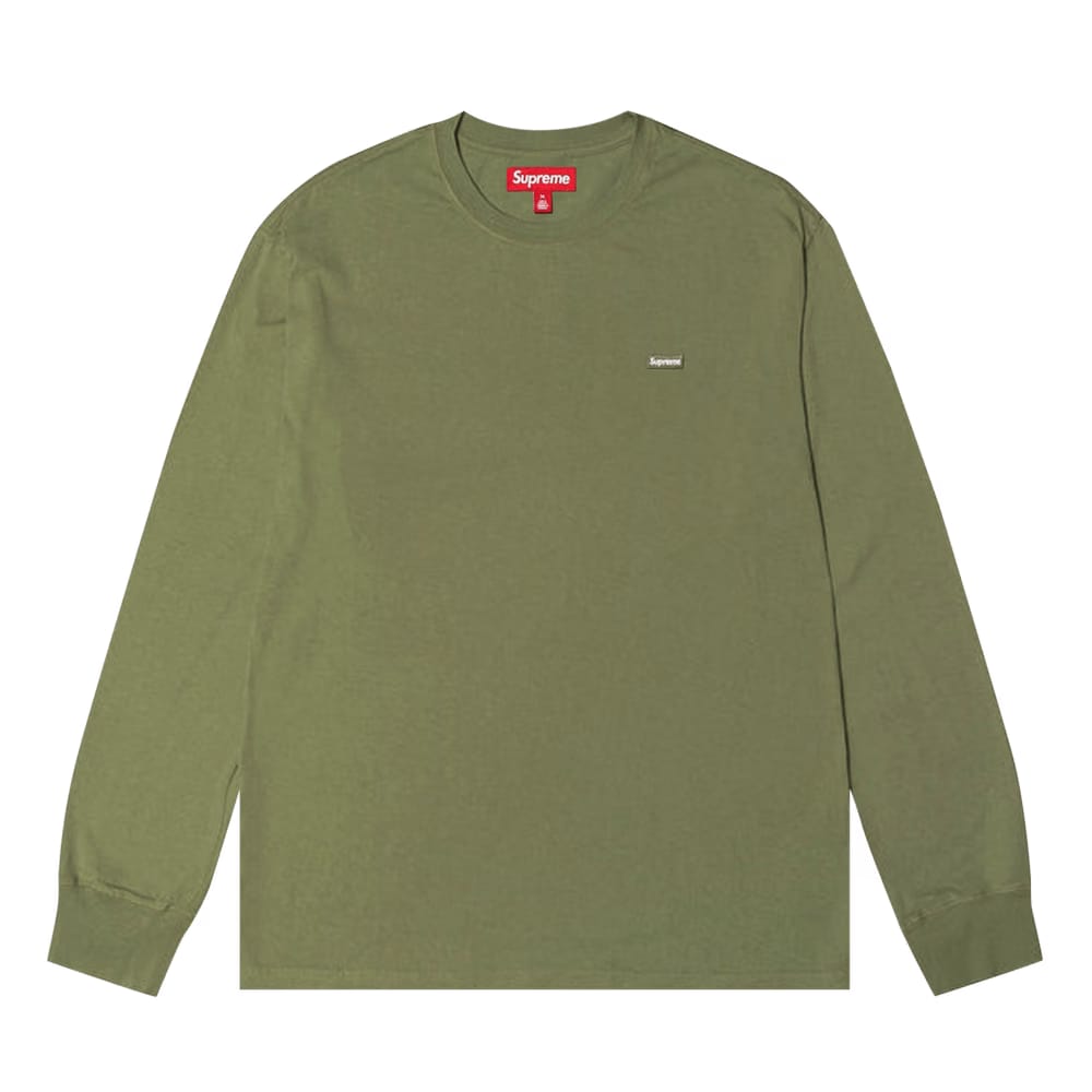 Supreme Small Box Long-Sleeve T-Shirt Light Olive