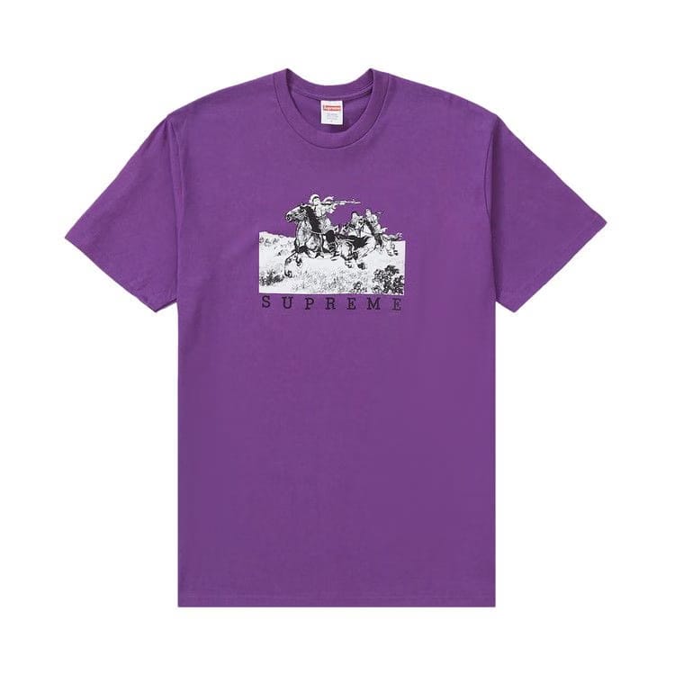 Supreme Riders T-Shirt Purple