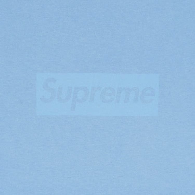 Supreme Tonal Box Logo T-Shirt Bright Blue
