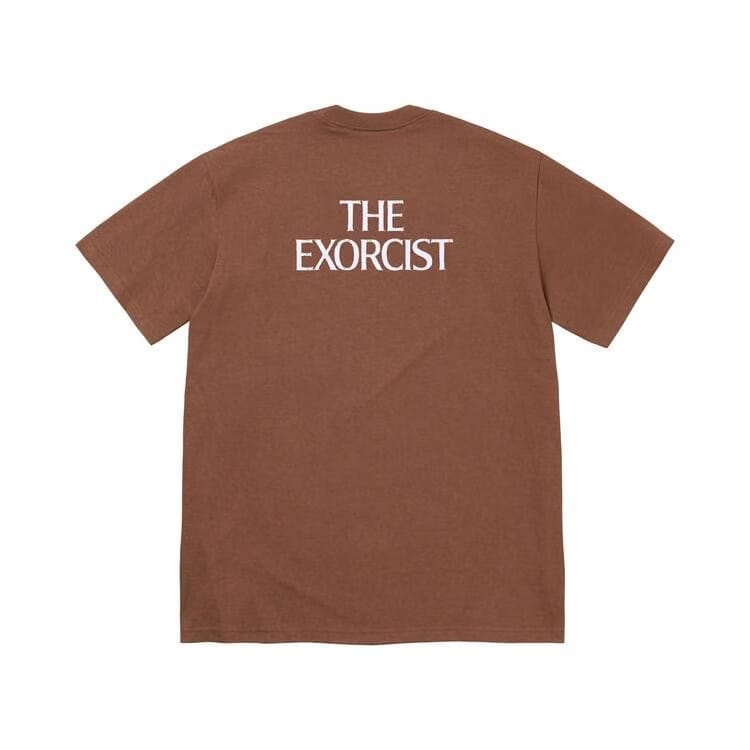 Supreme x The Exorcist Puke T-Shirt Brown