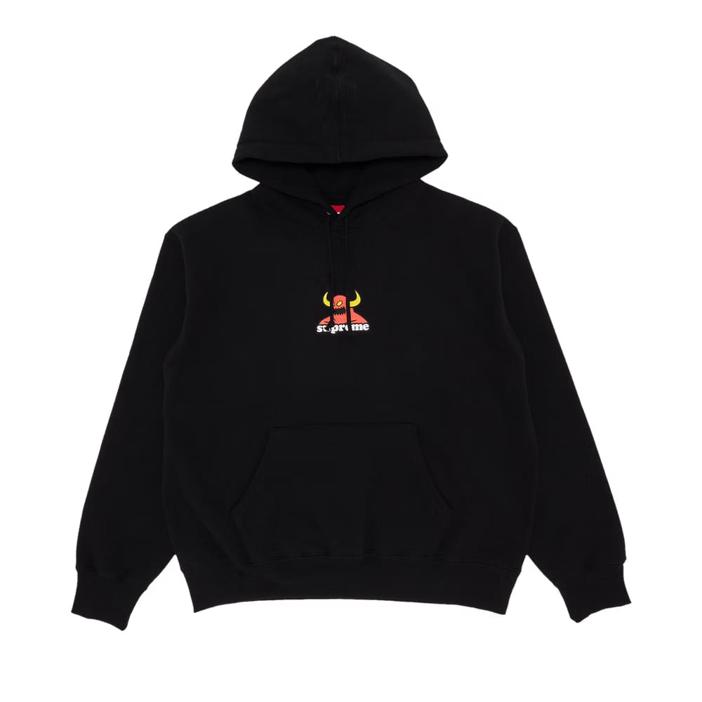 Supreme x Toy Machine Hoodie Black