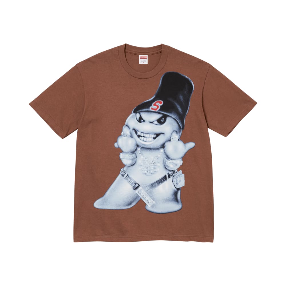 Supreme Snowman T-Shirt Brown