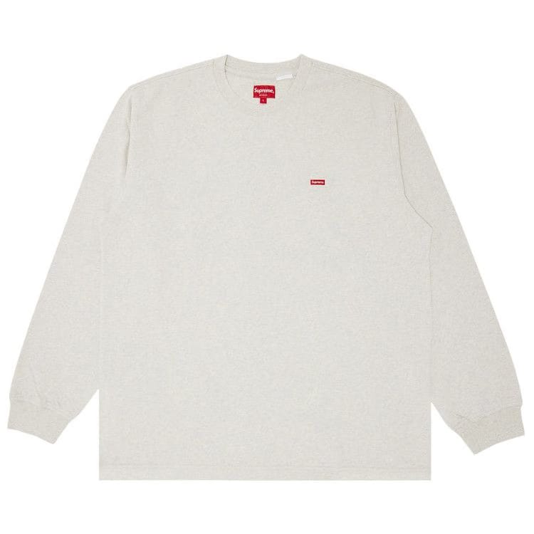Supreme Small Box Long-Sleeve T-Shirt Oatmeal