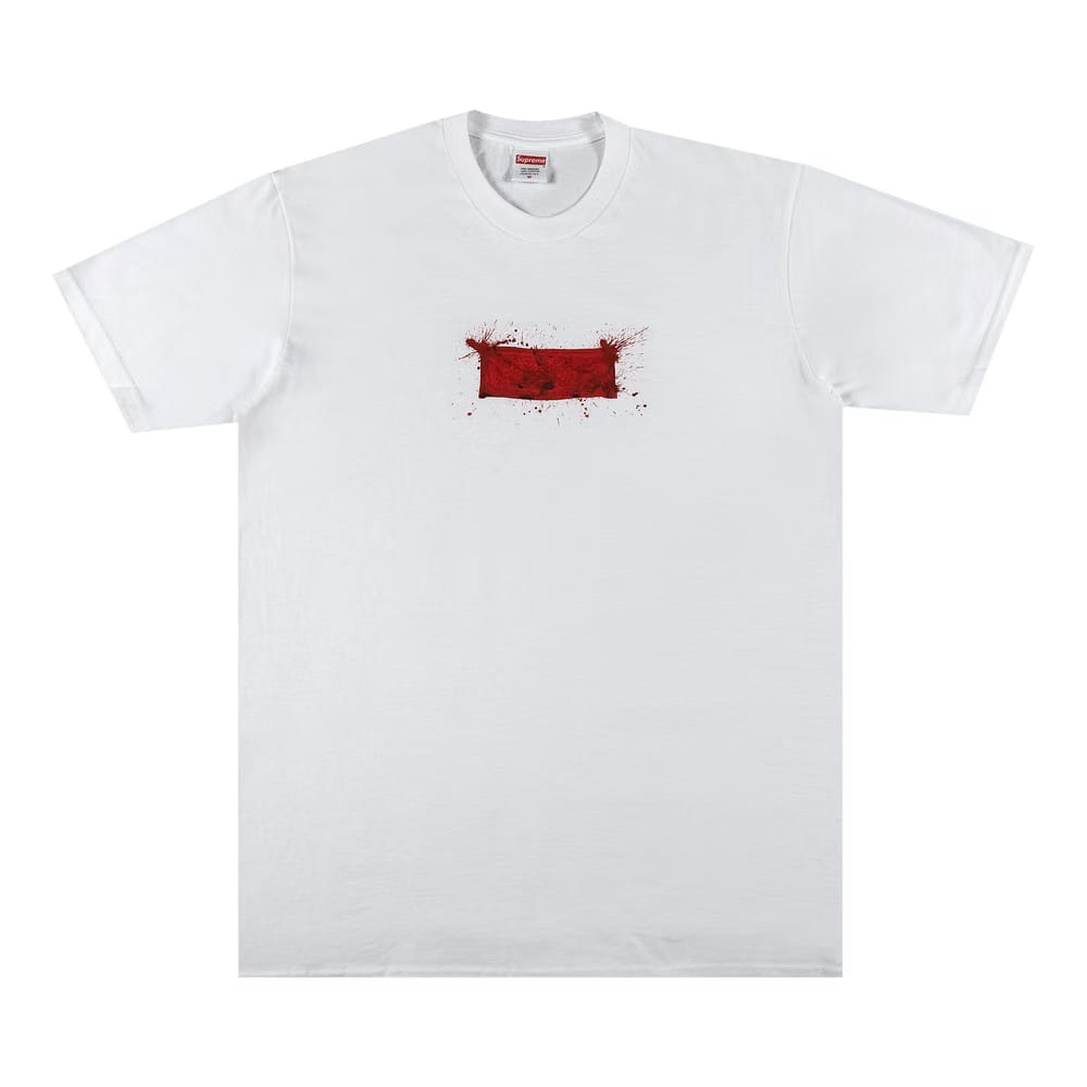 Supreme Ralph Steadman Box Logo T-Shirt White