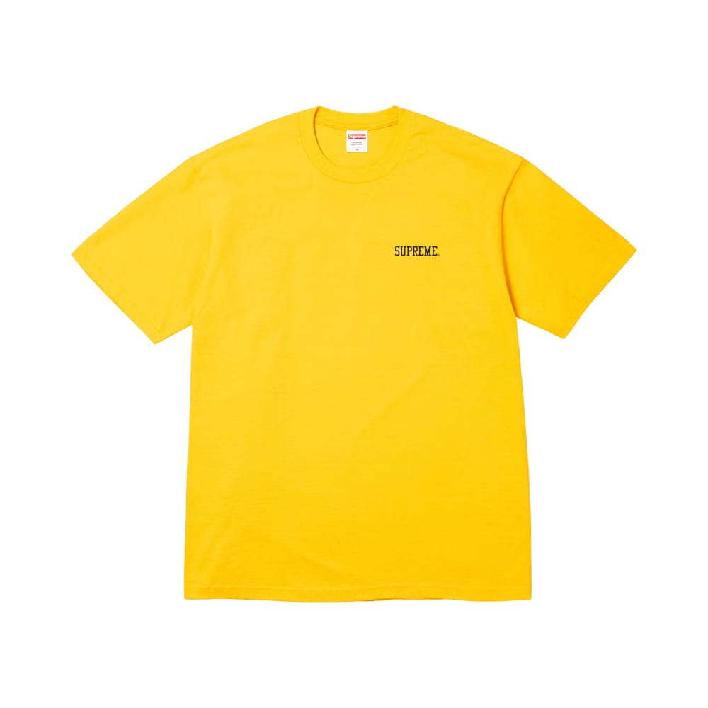 Supreme x Dash Snow T-Shirt Yellow